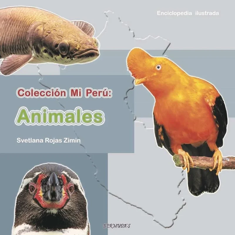 Portada del libro informativo Mi Perú: Animales de Editorial Bermudas