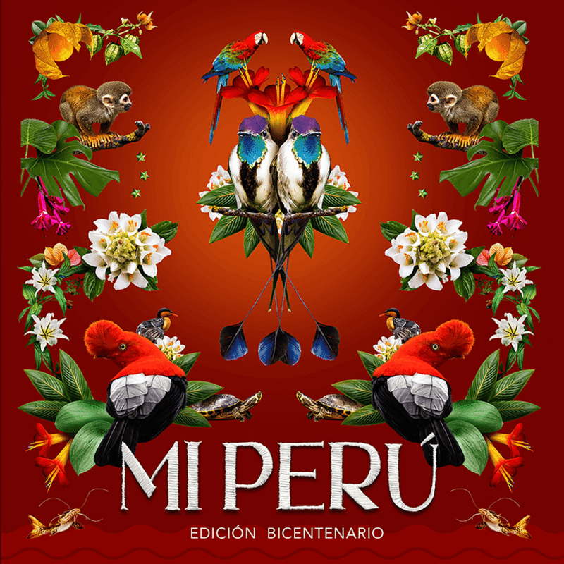Portada del libro MI PERÚ. Edición Bicentenario de Editorial Bermudas