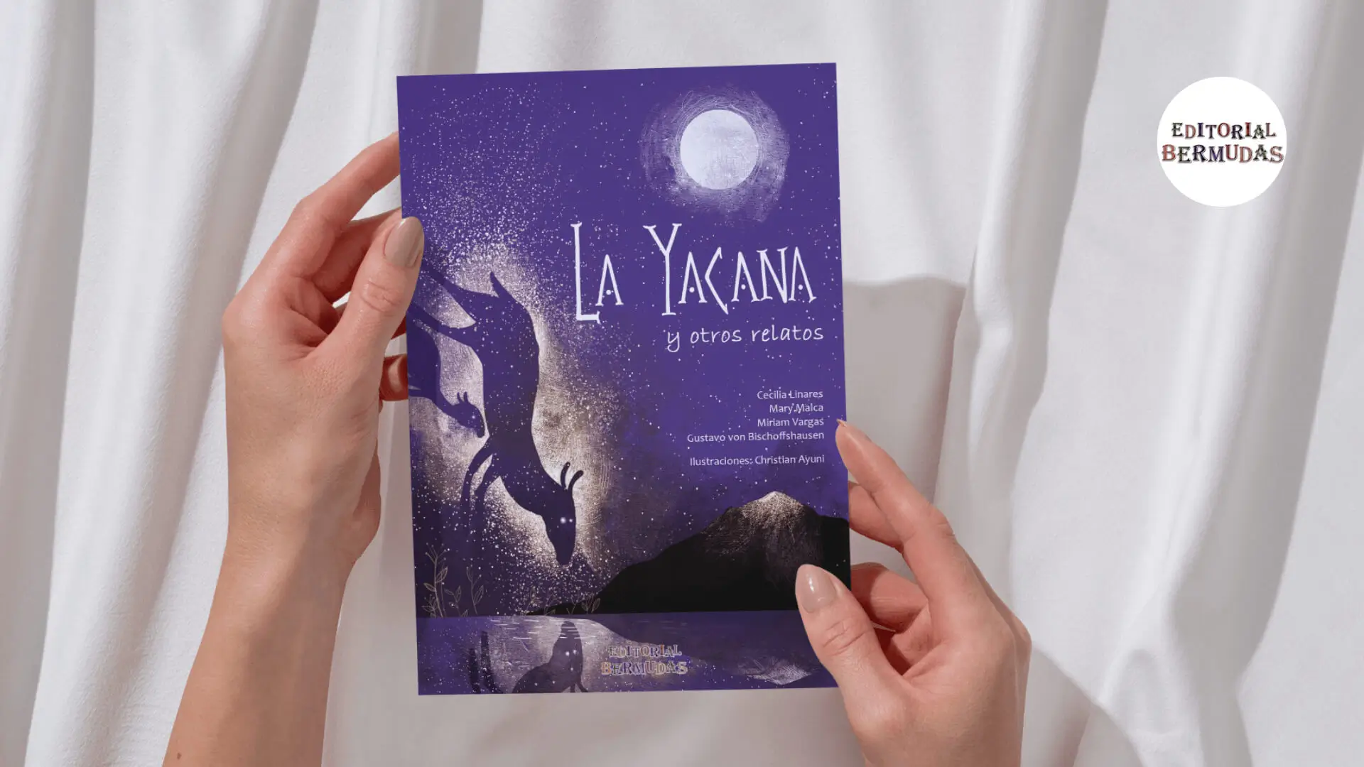 Banner promocional del libro La Yacana y otros relatos de Editorial Bermudas