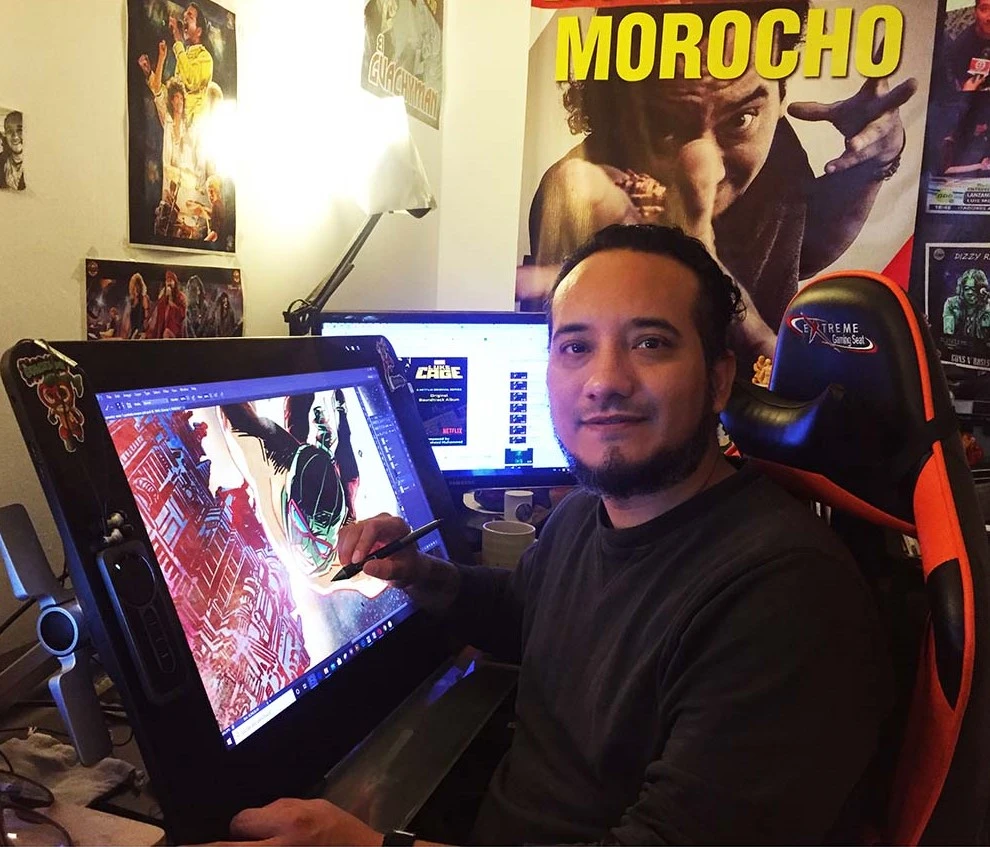 Luis Morocho - Ilustrador de El pequeño Inca - Editorial Bermudas