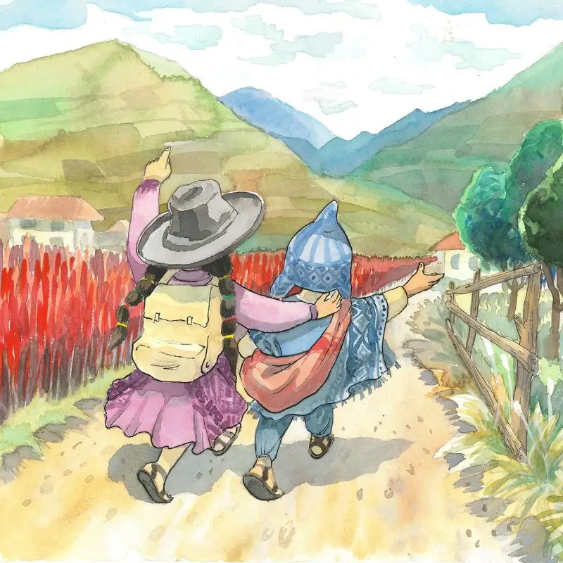 Los hermanos Incawawitas, Inti y Killa, personajes de Editorial Bermudas