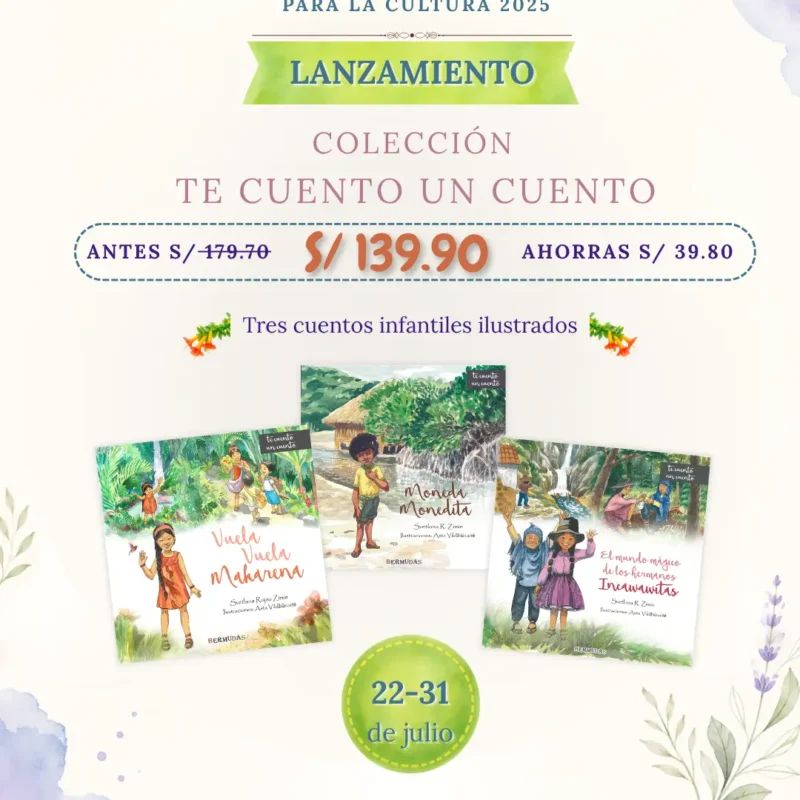 Colección Te cuento un cuento, 3 libros ilustrados infantiles