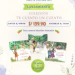 Banner lanzamiento de la colección Te cuento un cuento